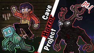 We Played Minecraft's SCARIEST Modpack | Cave Horror Project