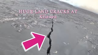 Kīlauea Eruption comes to sudden end. Huge Cracks have formed as well. Monday night update 6/3/2024