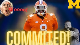 Michigan Lands HUGE DT From Clemson and It's a GAME CHANGER!