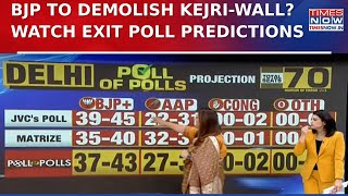 BJP To Dethrone AAP in Delhi?: Delhi Exit Poll 2025 Prediction for 70 Assembly Seats| Kejriwal