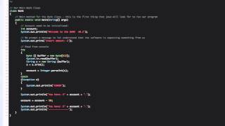 02 - Java Tutorial - Reading from the Console