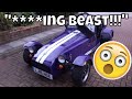 Pocket Rockets Gets His First Time In A Caterham Seven!