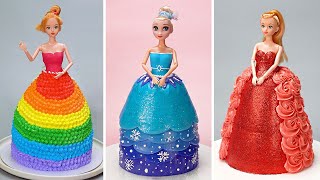 How to Decorate a Pretty Princess Cake You'll Love | Best Satisfying Cake Decorating Tutorials