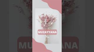 Ismlar ma'nosi - Muzayyana #fyp #youtube #uzbekistan #Muzayyana  #uzbeknames #ismlar