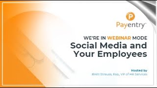 Social Media and Your Employees [Webinar]