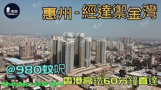 經達禦金灣_惠州|首期3萬(減)|@980蚊呎|香港高鐵60分鐘直達|香港銀行按揭(實景航拍)