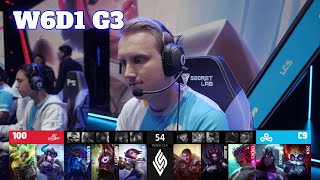 100 vs C9 | Week 6 Day 1 S13 LCS Spring 2023 | 100 Thieves vs Cloud 9 W6D1 Full Game