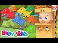 The Colors Song ( Five little dinosaurs ) + more nursery rhymes & Kids songs -Baby yoyo