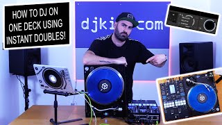 How to DJ using only one deck! #NowYouKnow