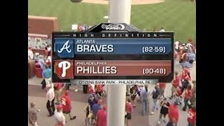 September 7th, 2011 - Braves vs Phillies