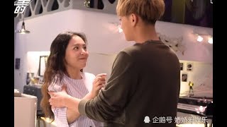 夜空中最闪亮的星：黄子韬终于碰到和他有CP感的女明星了