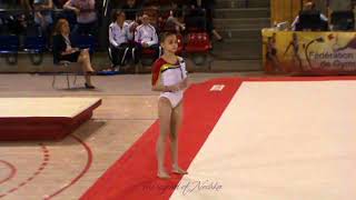 Madalina BLENDEA floor - Match FRA vs ROU junior (June 7th 2013)