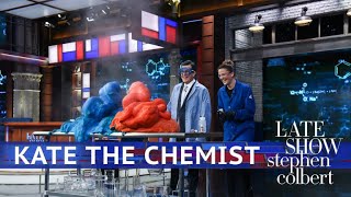 Kate The Chemist And Colbert Breathe Fire