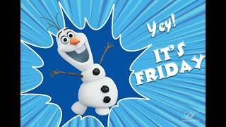 Fun Friday Vibes 😄 | Happy Friday Good Morning Cartoon Greetings Collection