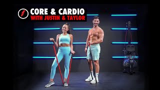 25 Min Low Impact Cardio and Core Workout with Taylor \u0026 Justin Norris | LITMethod