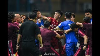 HIGHLIGHTS Guangzhou R\u0026F vs Shanghai SIPG 广州富力vs上海上港 | CSL 2017 Round 13