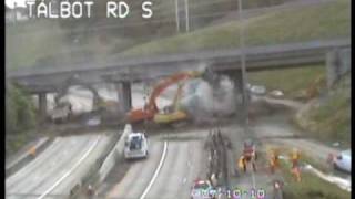 I-405 Benson Bridge Demolition