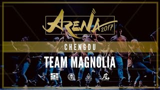 [1ST PLACE] TEAM MAGNOLIA | ARENA CHENGDU 2017 [@VIBRVNCY FRONT ROW 4K] #arenachengdu