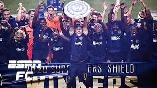 Philadelphia Union claim first-ever Supporters' Shield in 2-0 win vs. New England | MLS Highlights