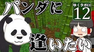 【MineCraft】ゆくラボＥＸ　バニラでリケジョが自給自足生活 DAY12【ゆっくり実況】