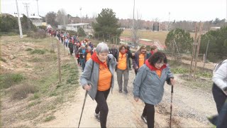 Mollet, amfitrió d’una marxa nòrdica per a la gent gran de la Diputació