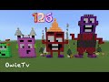 counting by 42s numberblocks minecraft christmas edition learn to count skip counting song