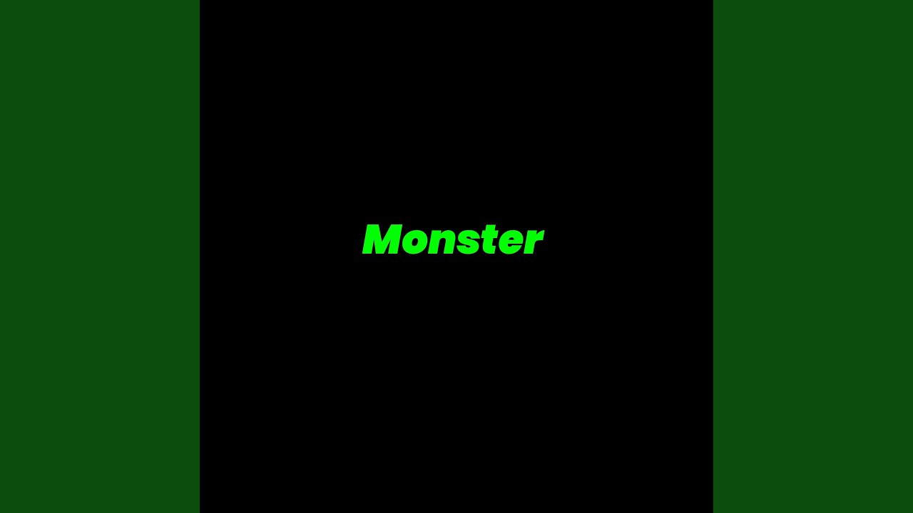 Monster Youtube Music