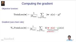 Artificial Intelligence & Machine Learning 2 - Linear Regression | Stanford CS221: AI (Autumn 2021)