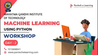 Day 2 | Workshop on Machine Learning Using Python | #pantechelearning #workshops