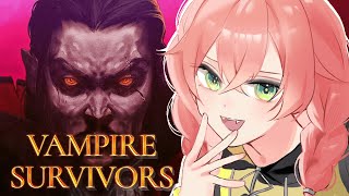 【 Vampire Survivors 】FPSの休憩に無心でもくもくとヴァンサバをやりたくなる時がある。【にじさんじ/獅子堂あかり】