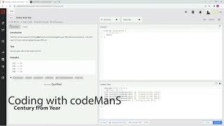 (Archived) Codewars 8 kyu Century From Year JavaScript