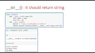 Printing customized object using str and repr | Learning OOP using Python 🐍