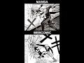 one punch man webcomic vs manga comparative