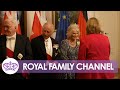 King Charles and Camilla greet banquet guests in Berlin