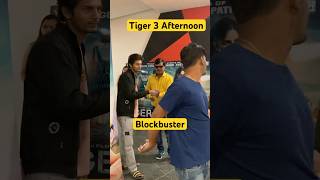 TIGER 3 CRAZE 🔥 #tiger3 #tiger3review #tiger3moviereview #publicreaction #theaterresponse #shorts