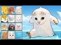 Fight of Animals: Running Owl (vs Dog vs Cat vs Fox) | Eftsei Gaming