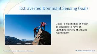 MBTI Extraverted Dominant Sensing – Practical Growth ESTP \u0026 ESFP