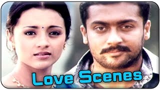Aaru Movie || Surya & Trisha Best Love Scenes || Surya, Trisha