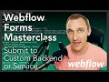Submit Webflow Forms to Custom Backend!! (Native Form Error States)