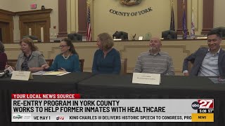 Re-entry program helps former York County inmates with healthcare