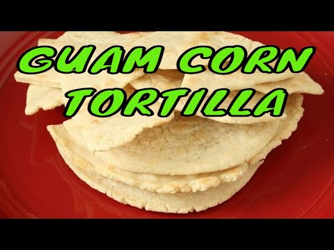 Titiyas mai'es or corn tortillas Titiyas mai'es or corn tortillas