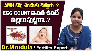 EGG COUNTఇంత ఉంటే| Normal Egg Count for Pregnancy Telugu | Best Fertility Center | Dr Mrudula Ferty9