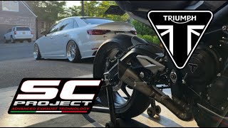 2024 Triumph Street Triple RS | SC Project S1 | Exhaust Video