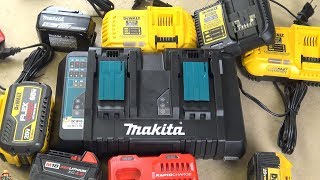 Зарядное Makita US DC18RD, АКБ и еще