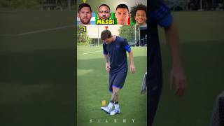 Messi vs Neymar vs Ronaldo vs Marcelo - Orange Juggling Challenge