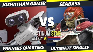 PSW S15:W9 - SeaBass (Ganondorf) Vs. Joshathan Gamer (ROB) SSBU Ultimate Tournament