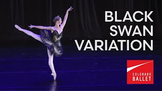 SWAN LAKE | Odile/Black Swan Variation | Colorado Ballet at Arvada Center (2021)