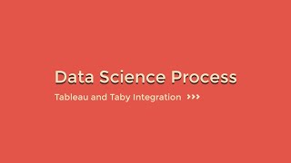 Tableau and Python (TabPy) Integration - Part 1