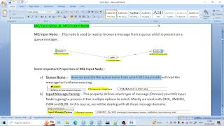 MQ Input Node  in iib/ACE | IBM Integration Bus #ibm #iib #middleware #ace #learnandpassofficial