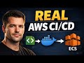End-to-End CI/CD on AWS ECS | CodePipeline, CodeBuild, CodeDeploy (Real Project)